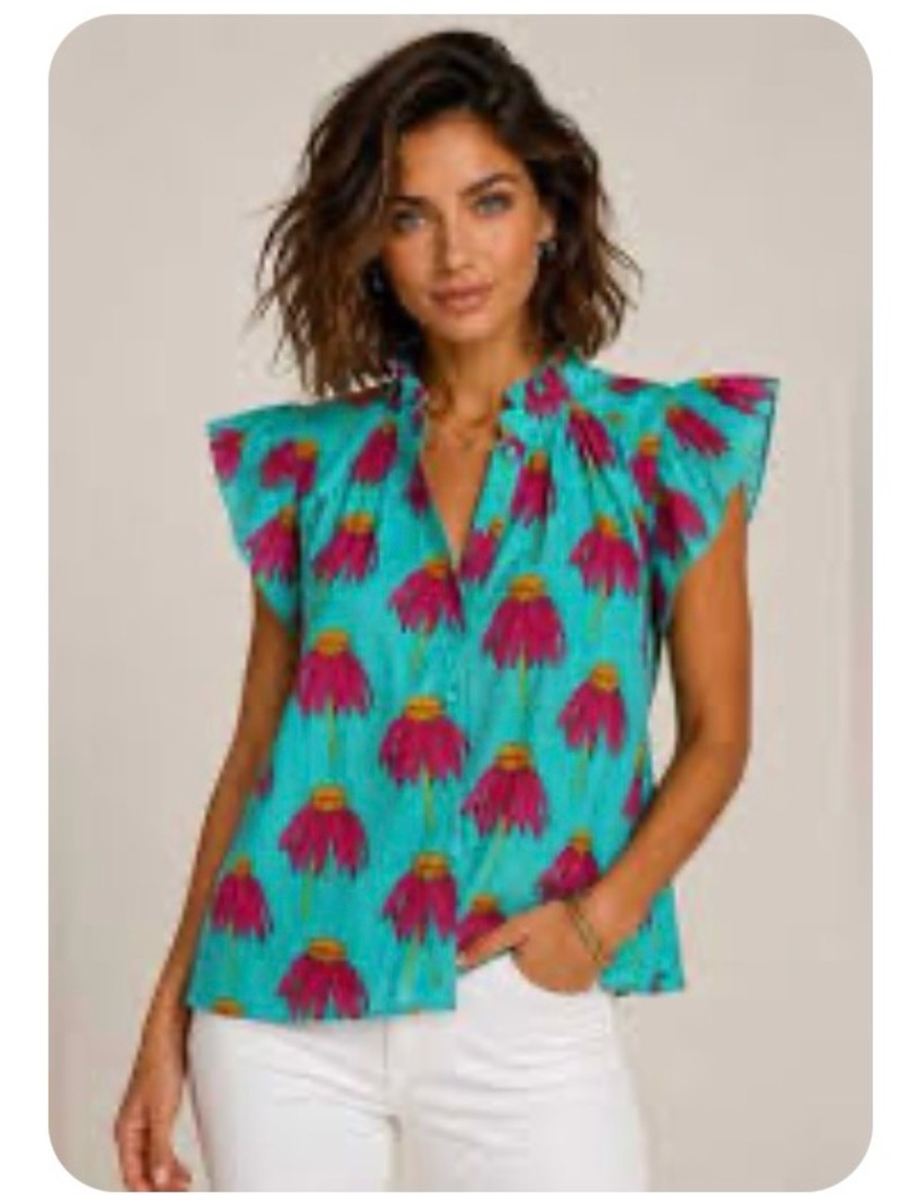 Victoria Dunn bays blouse